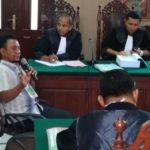 saksi pelapor, Bambang Suhartono : saya tidak pernah di rugikan secara meteriil oleh Supadi