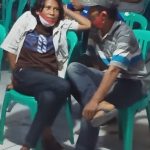 oknum pemukul jurnalis, La pangga bertopi